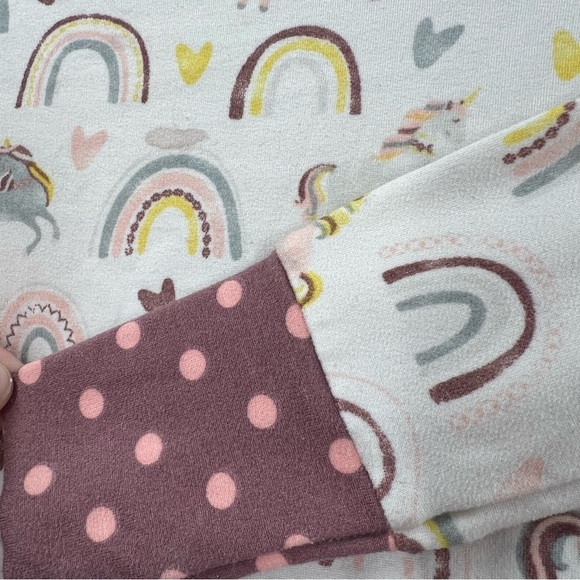 Matilda Jane Just Imagine Sutton Unicorns and Rainbows Jammies Pajama Set - Picture 3 of 10
